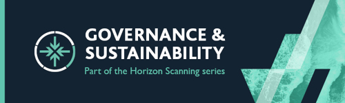 Horizon Scanning: Governance & Sustainability